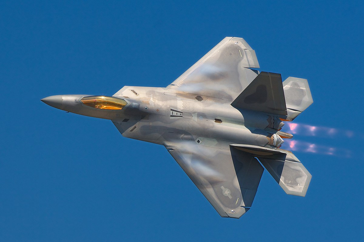 Modern F22 Jet