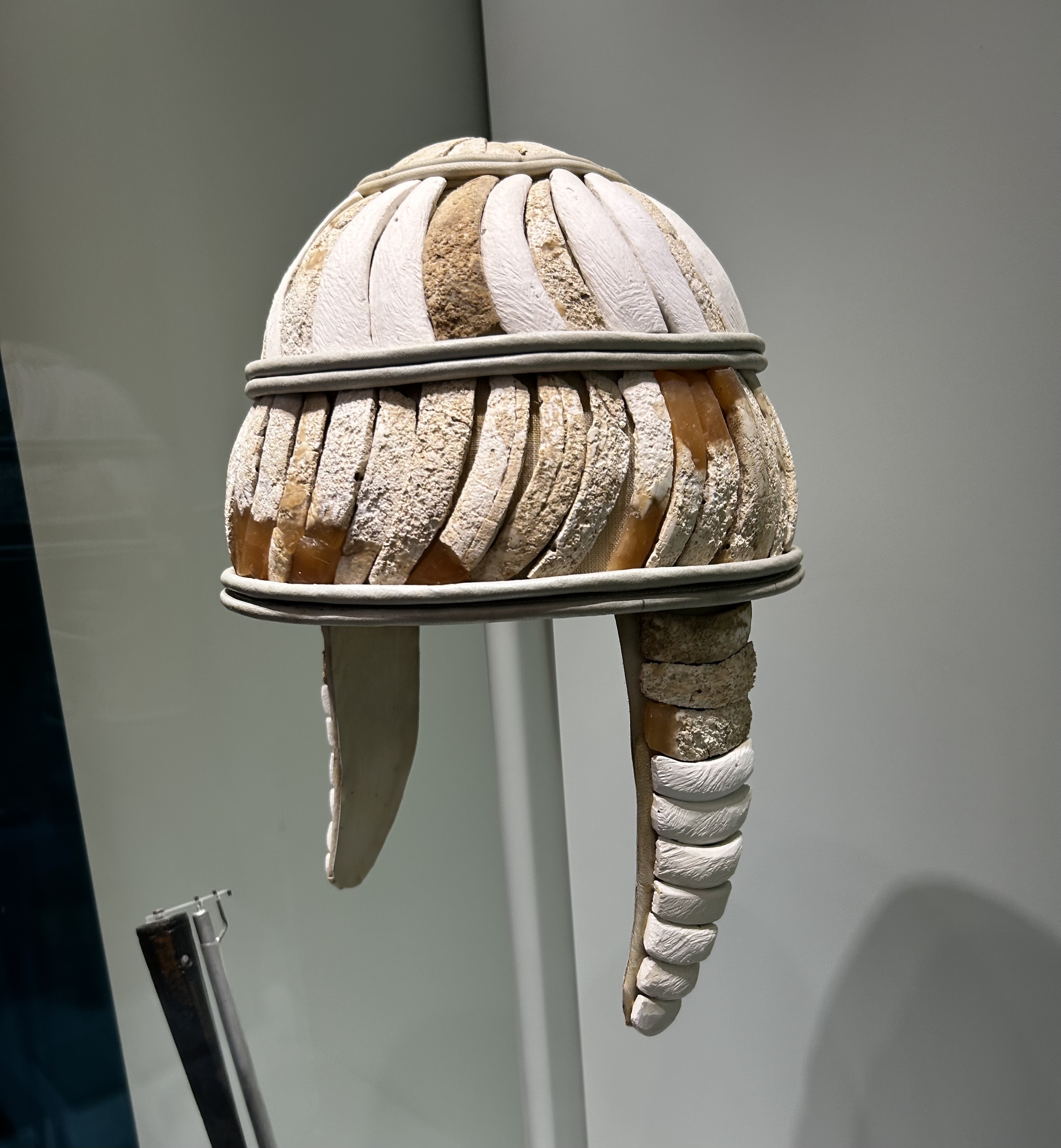 Boar tusk helmet